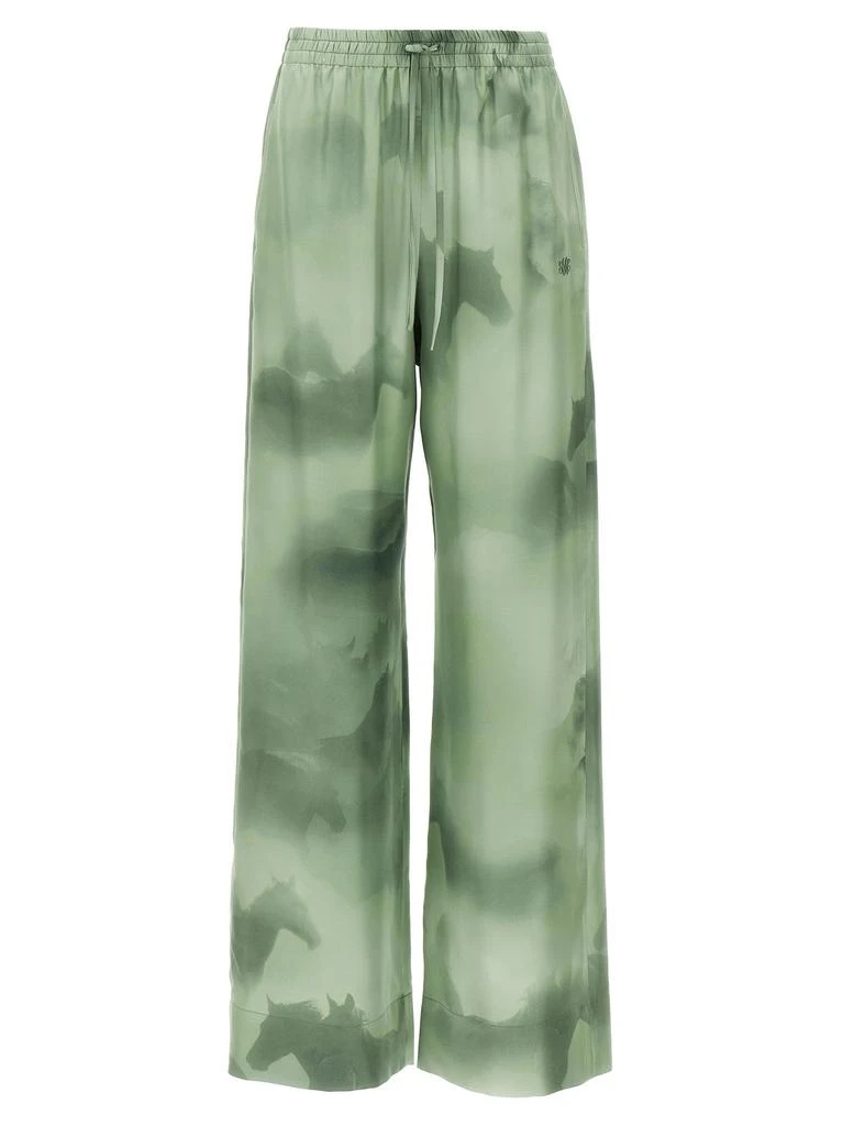 Stella McCartney Stella McCartney Horse Printed Drawstring Trousers from Cettire