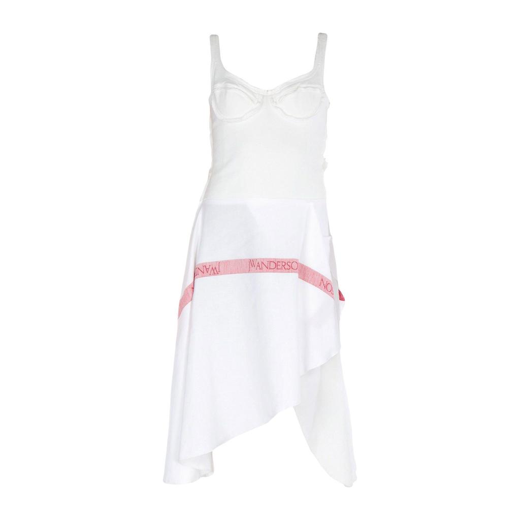 Jw Anderson Jw Anderson - Midi Dresses - White - Woman