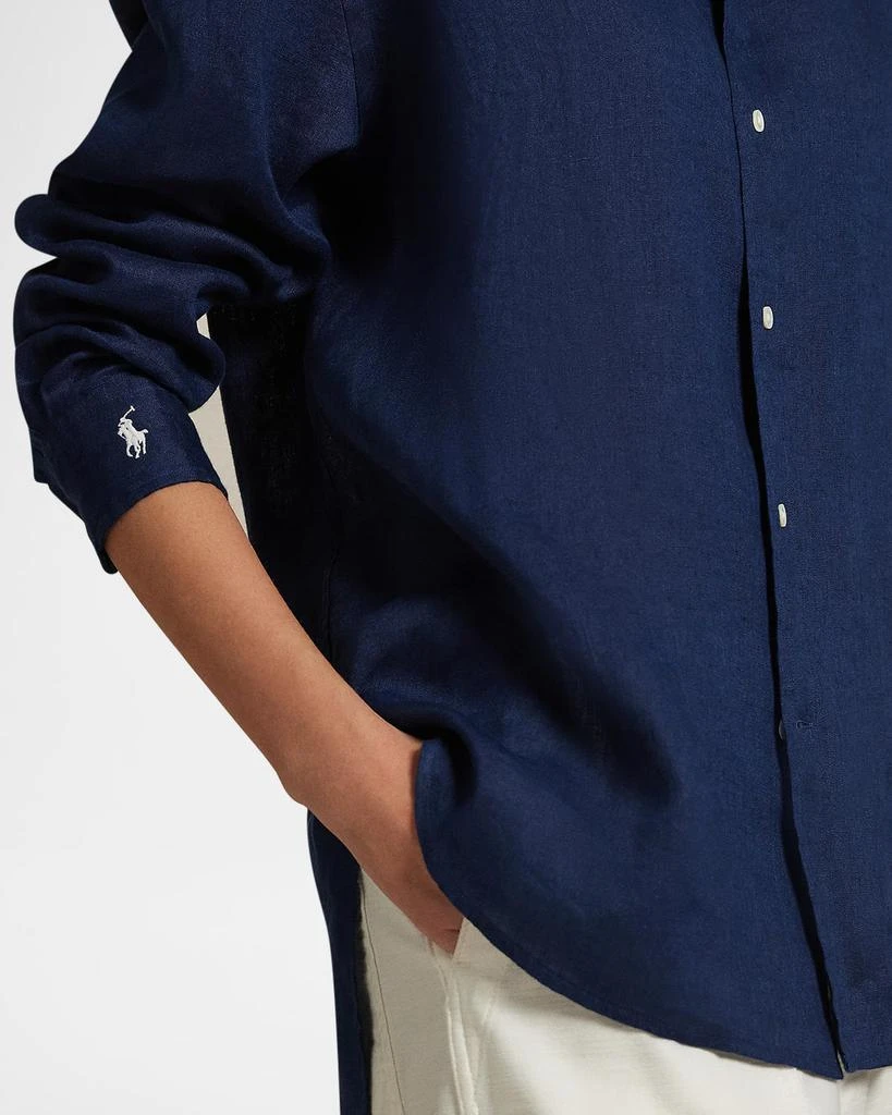 Ralph Lauren Oversize Fit Linen Shirt 5
