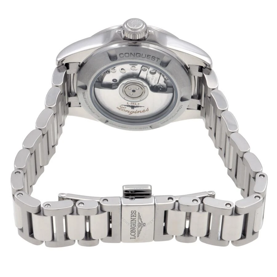 Longines Conquest Automatic Diamond Silver Dial Ladies Watch L3.320.4.87.6 3