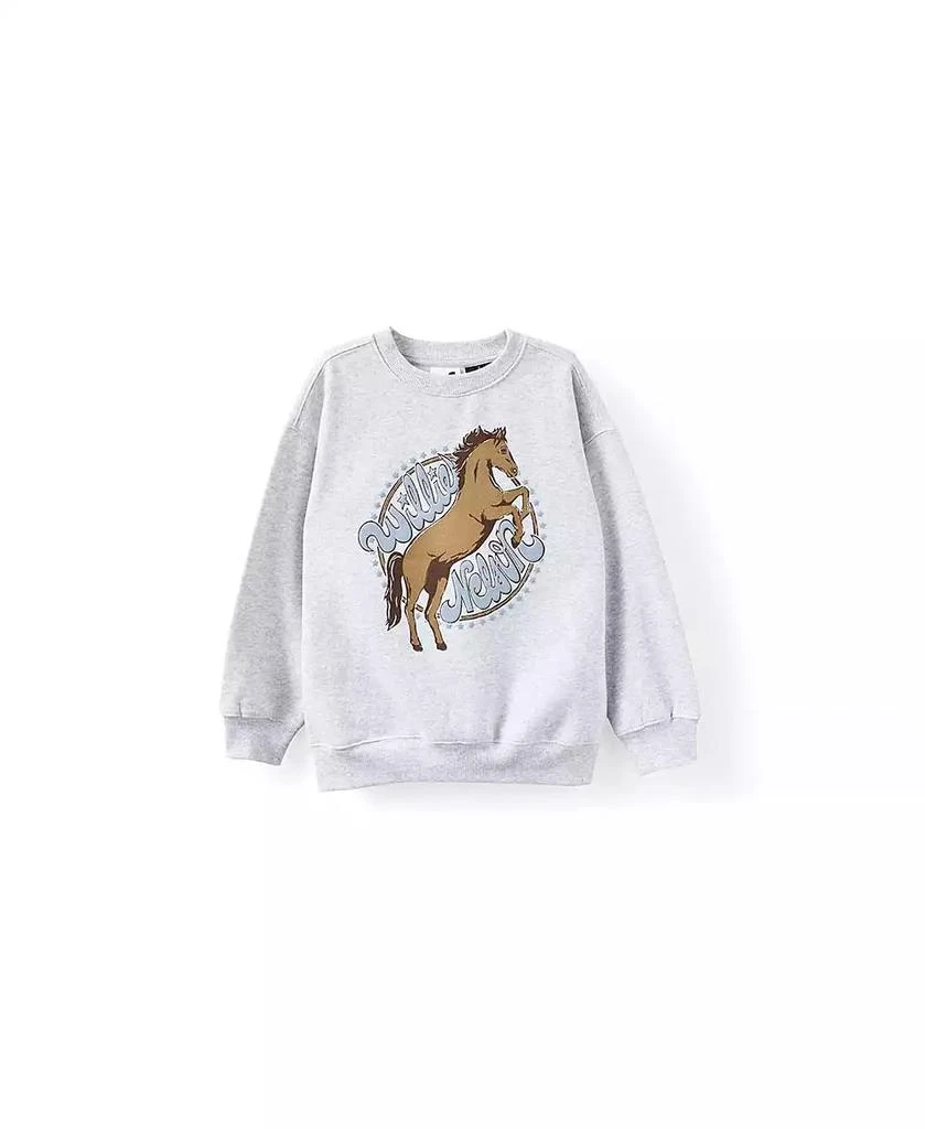 Cotton On Little Girls License Sammy Oversized Crew