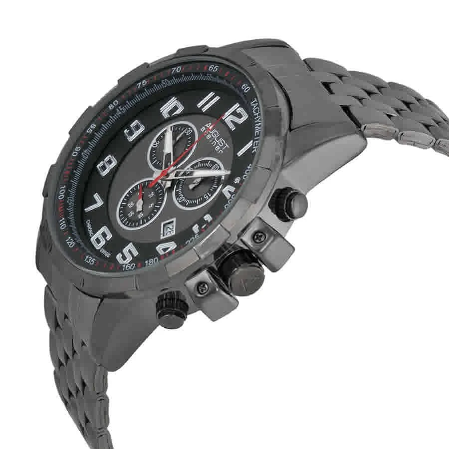 August Steiner Black Dial Black-plated Men's Watch AS8118BK 2