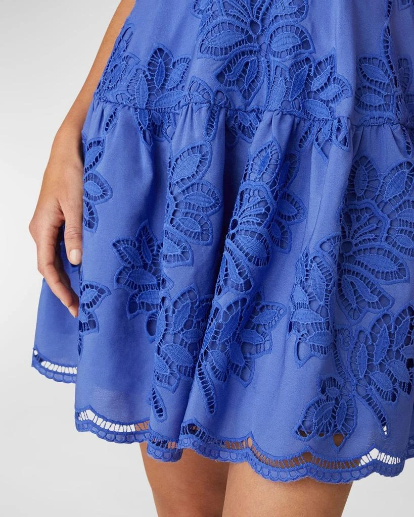 Petra Tiered Eyelet Embroidered Mini Dress  On Sale Now with Up to 52% Off  | Discover Exclusive Deals & Savings at BeyondStyle  Authentic Shoshanna  Women|women's clothing|dresses|women with Limited-Time Discounts, Free