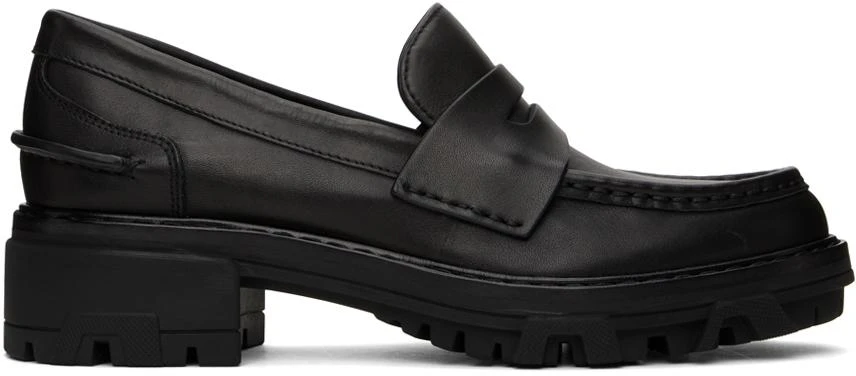Rag & Bone Black Shiloh Loafers 1