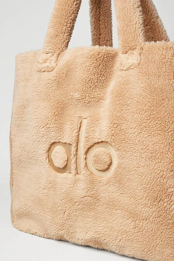 Alo Foxy Sherpa Tote - Camel 5