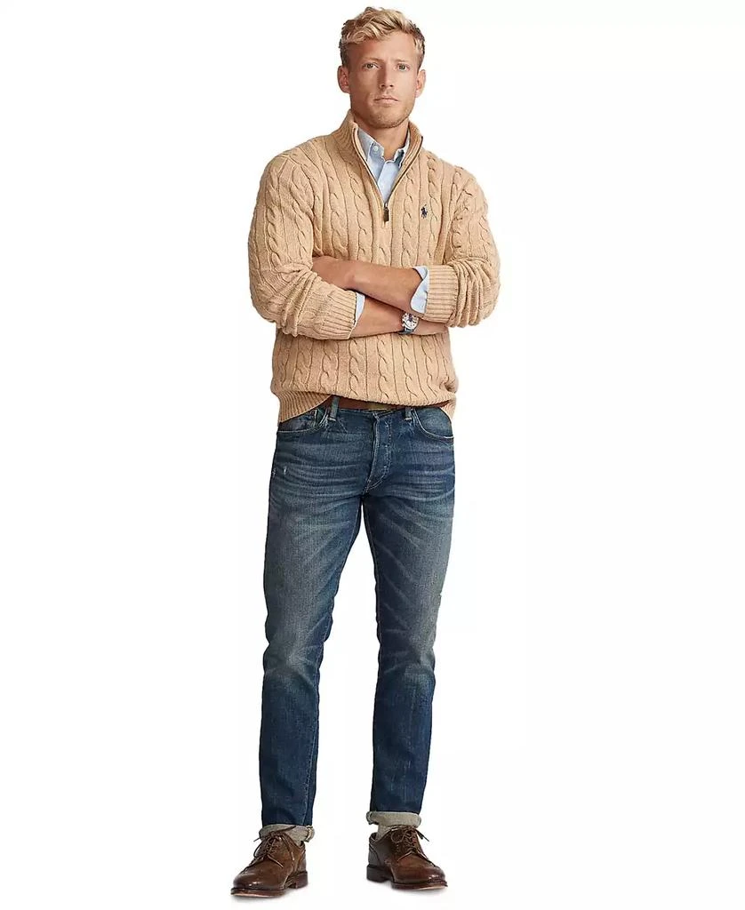 Ralph Lauren Men's Cable-Knit Cotton Sweater 6