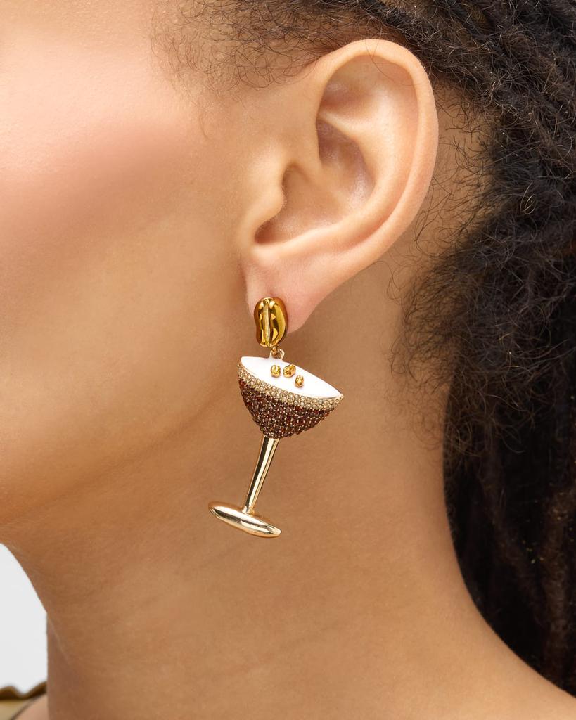 BAUBLEBAR Espresso Yourself Crystal Cocktail Earrings