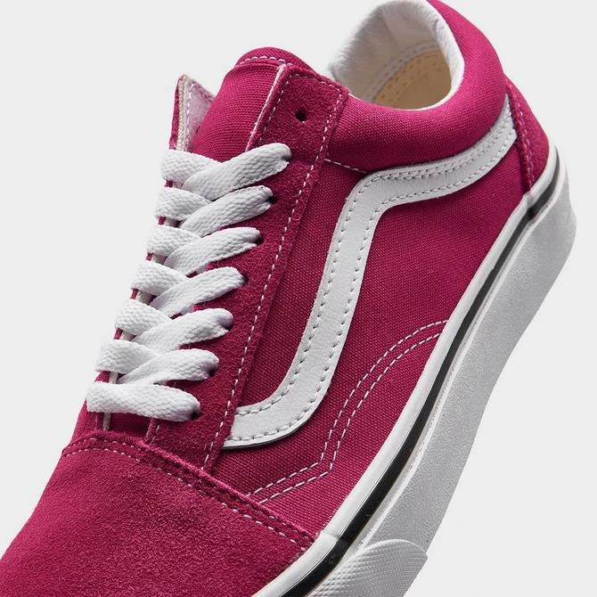 VANS Women's Vans Old Skool Heart Print Casual Shoes 5