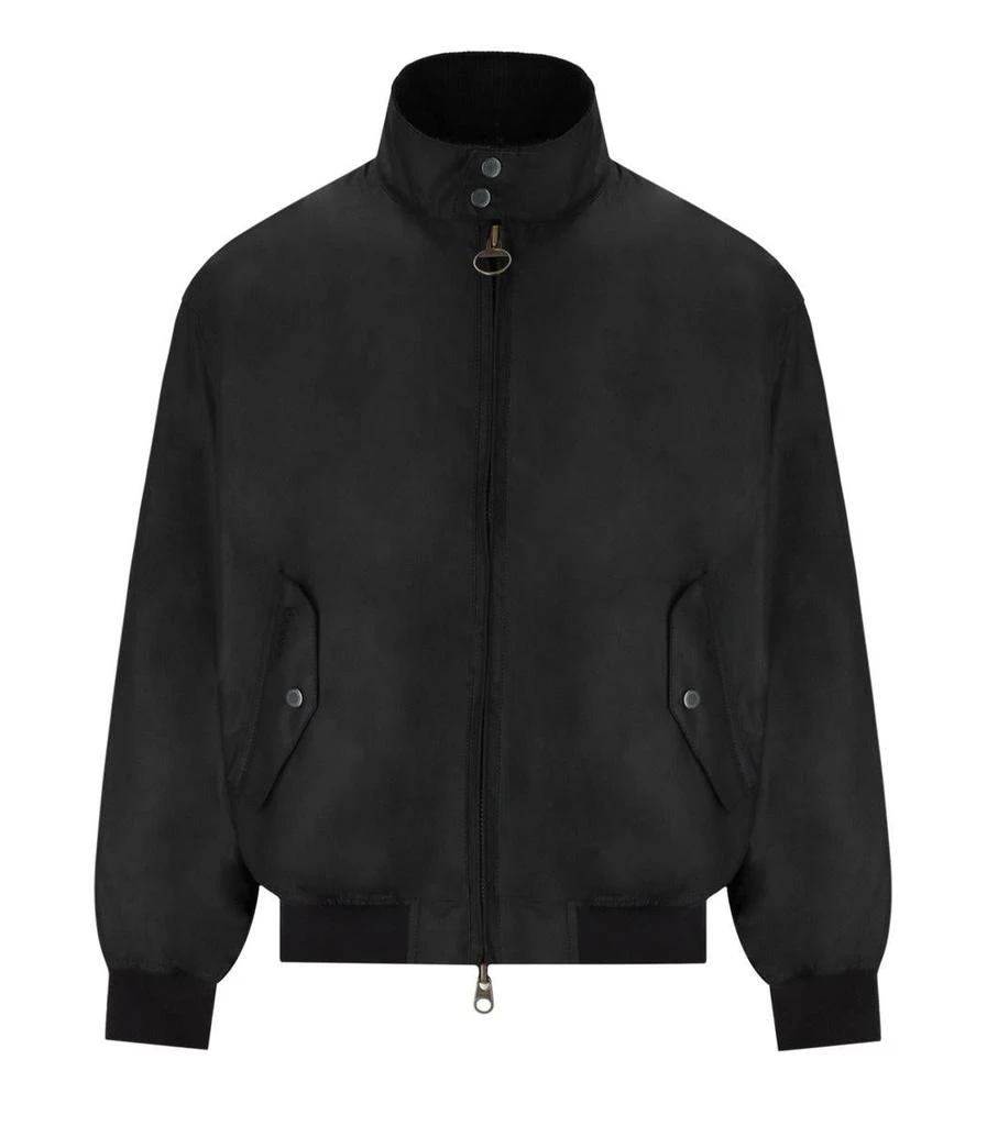 Baracuta Barbour X Baracuta Waxed Black Jacket 1