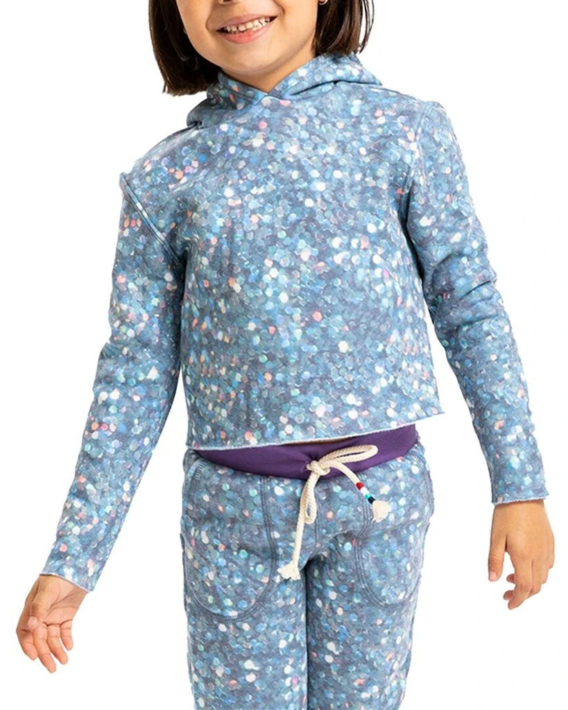 Sol Angeles Glitterati Crop Hoodie 1