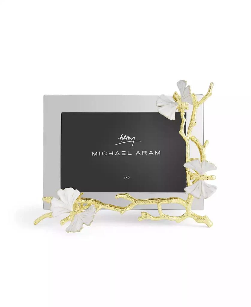 Michael Aram Butterfly Ginkgo Gold Reflective Frame, 4" x 6" 1