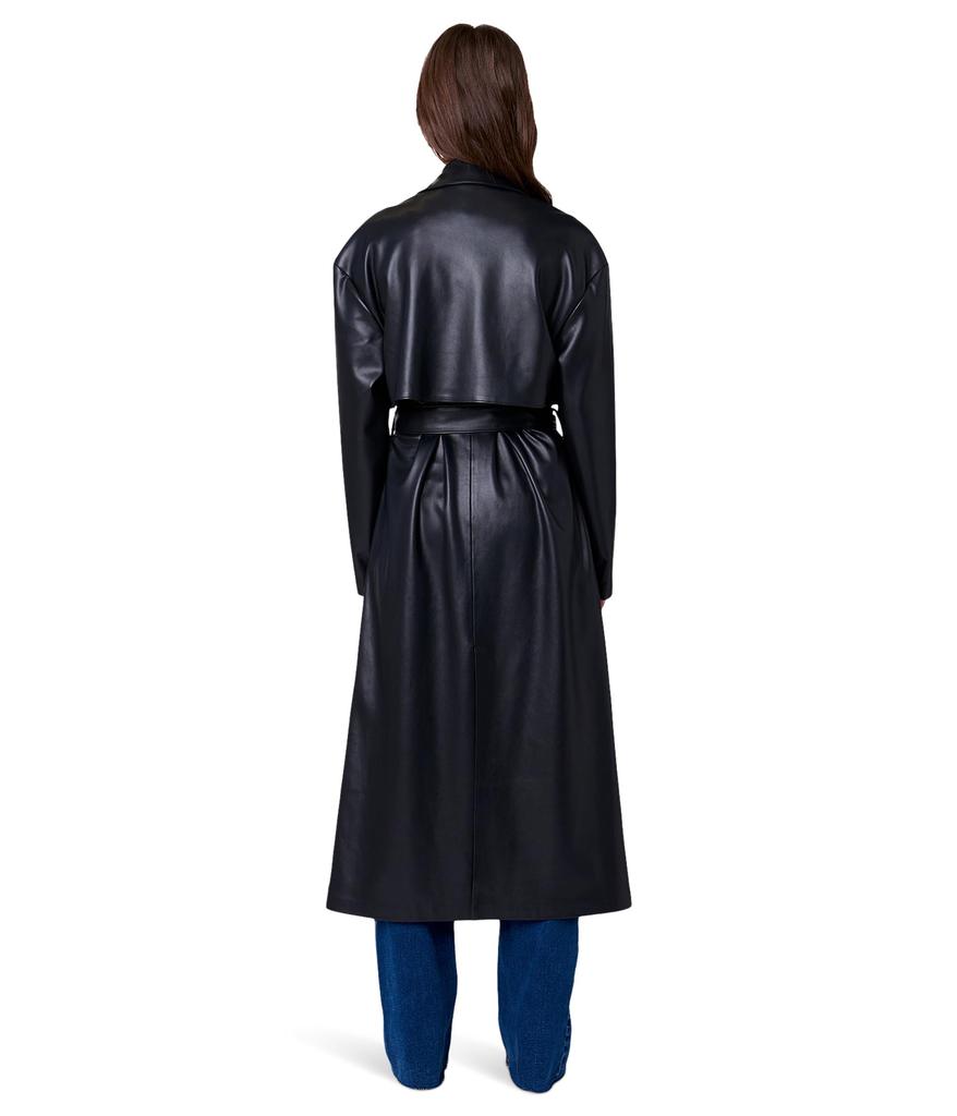 Blank NYC Leather Trench Coat