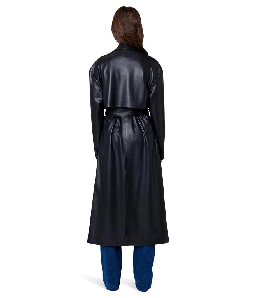 Blank NYC Leather Trench Coat 2