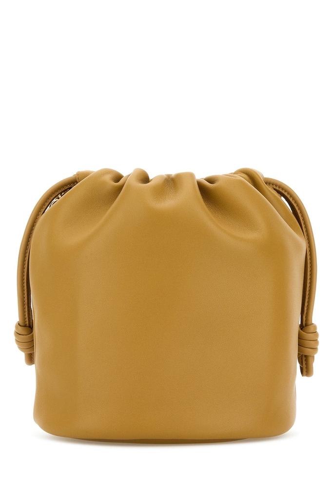 Loewe Beige nappa leather Flamenco bucket bag