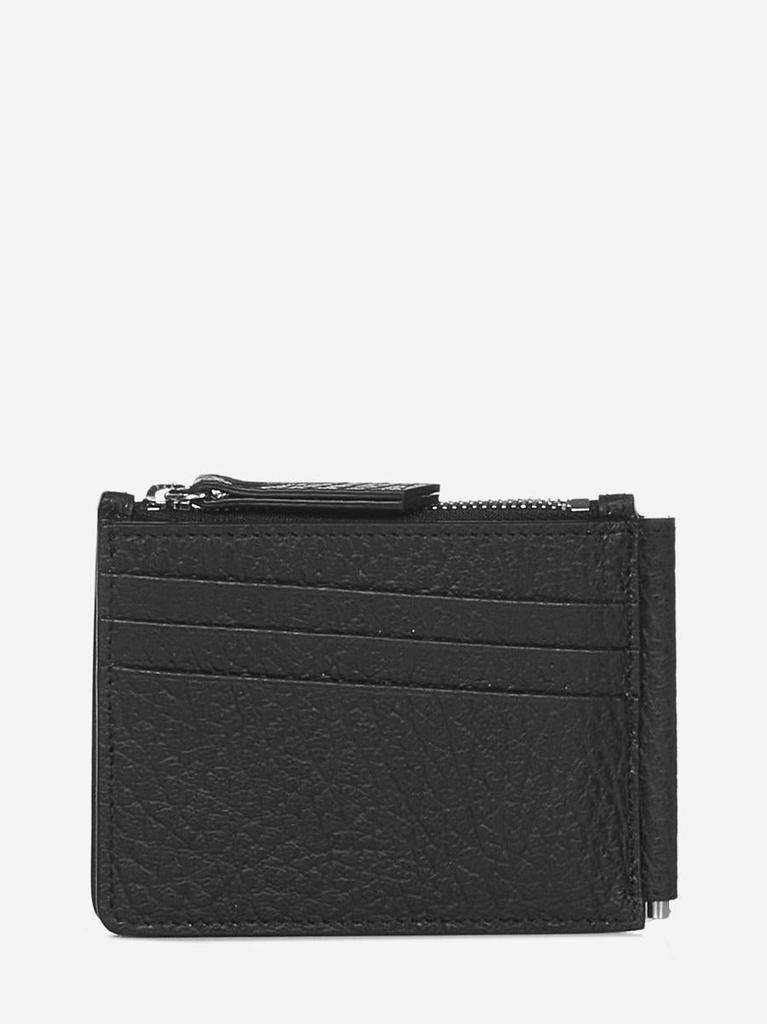 Shop Maison Margiela Logo-Printed Neck-Strap Cardholder on