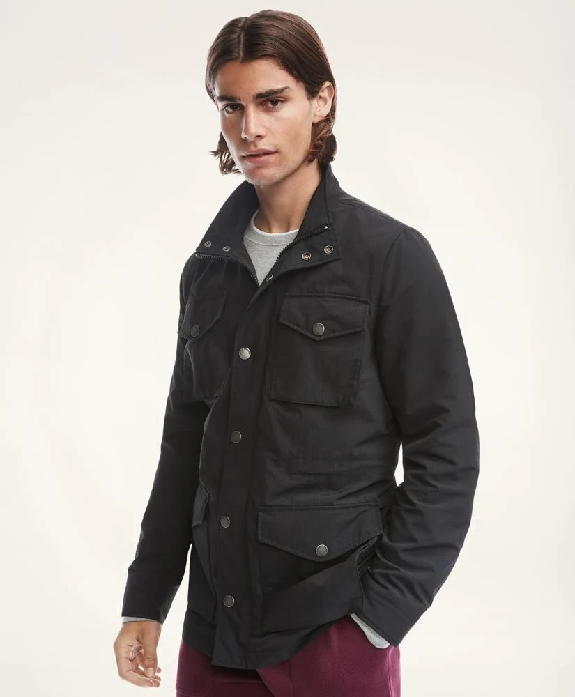 Brooks Brothers Safari Jacket In Water-Repellent Ripstop 1