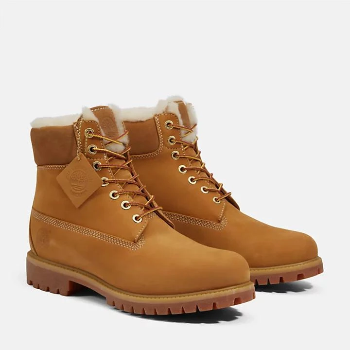 Timberland Timberland® Heritage 6 Inch Warm Boot for Men in Yellow 4