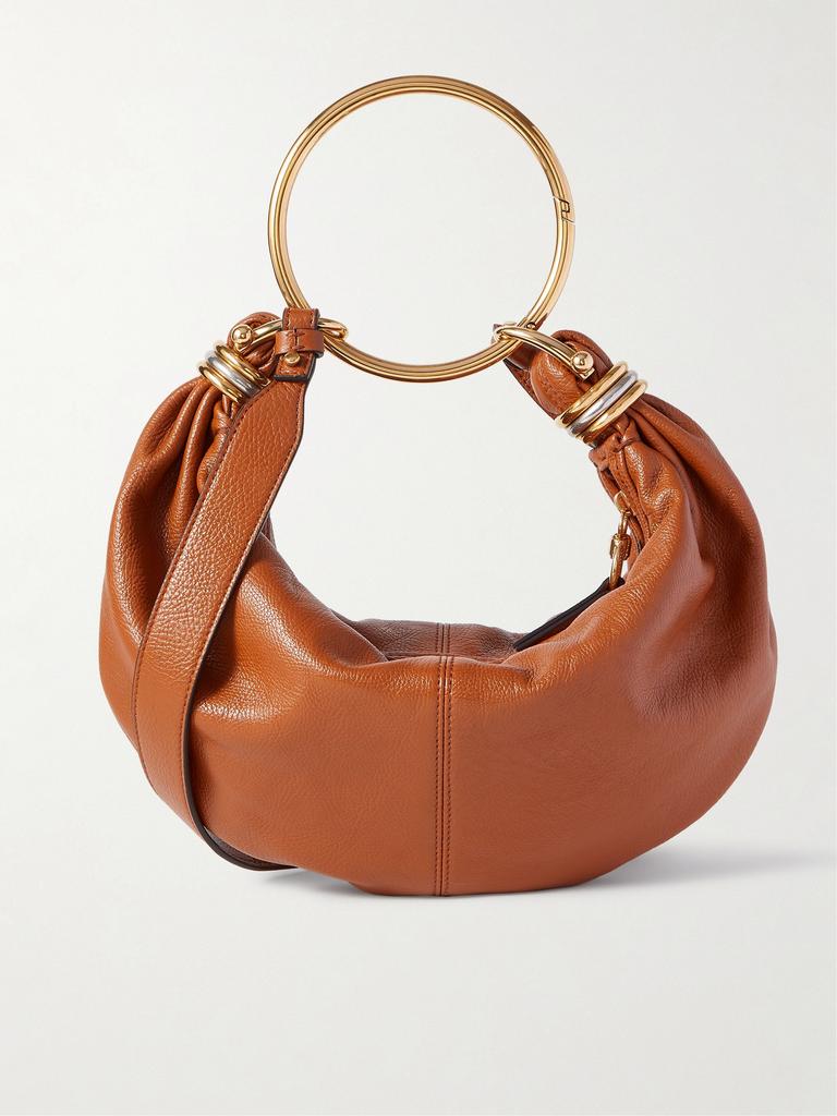 Chloé Bracelet 带缀饰亮面纹理皮革单肩包 - Shoulder Bags