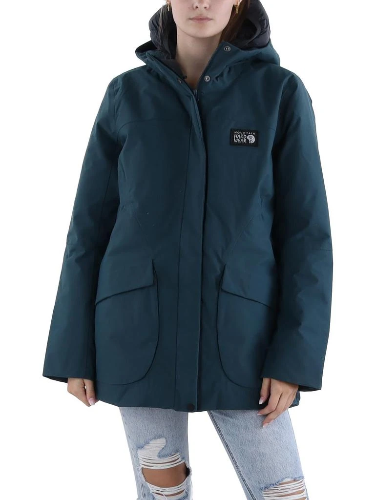 Mountain Hardwear Womens Down Hooded Parka Coat 1