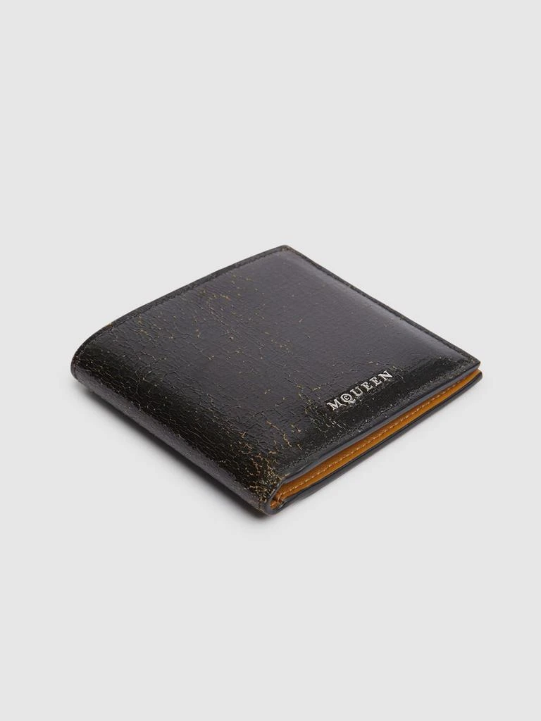 Alexander McQueen Distressed Leather Wallet 1