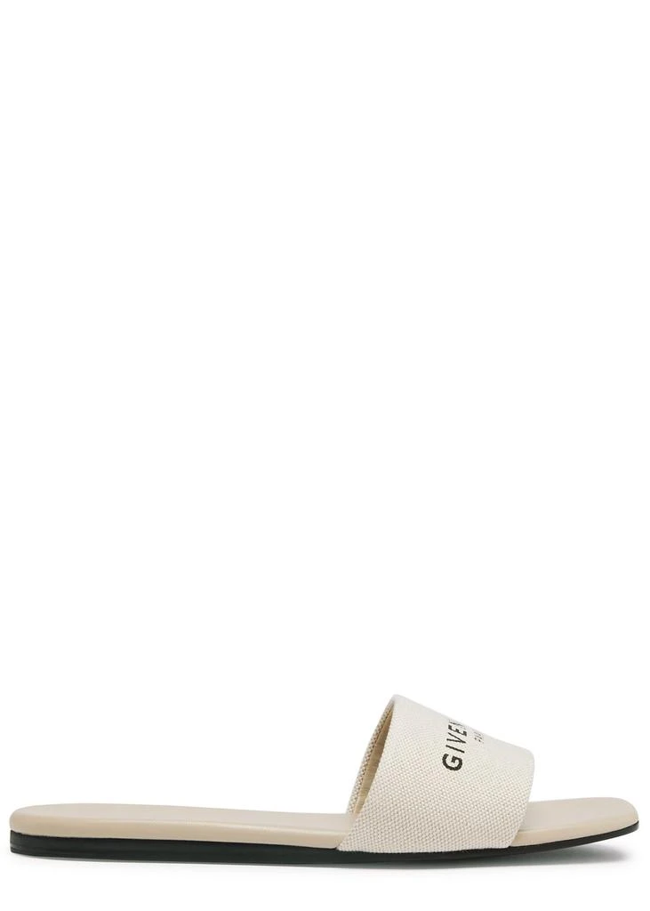 Givenchy Logo-print canvas sliders 1