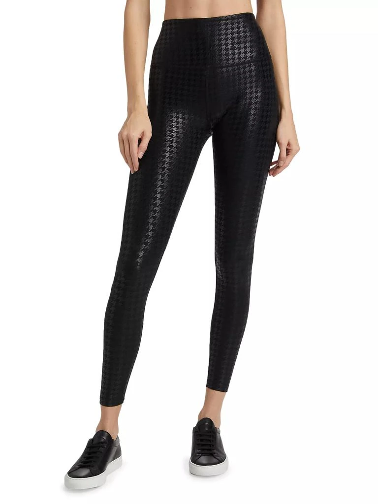 Beyond yoga Caught In The Midi Houndstooth High-Waist Leggings 3