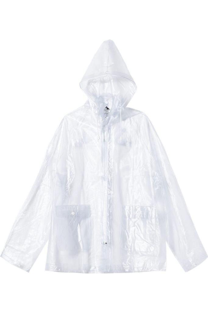 Augusta Sportswear Clear Hooded Rain Jacket