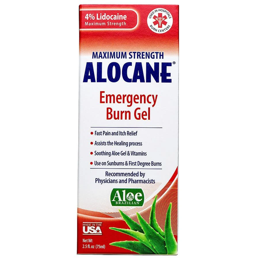 Alocane Maximum Strength Emergency Room Burn Gel