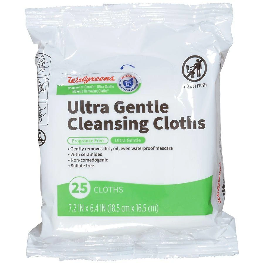 Walgreens Cleansing Cloths, Ultra Gentle 7