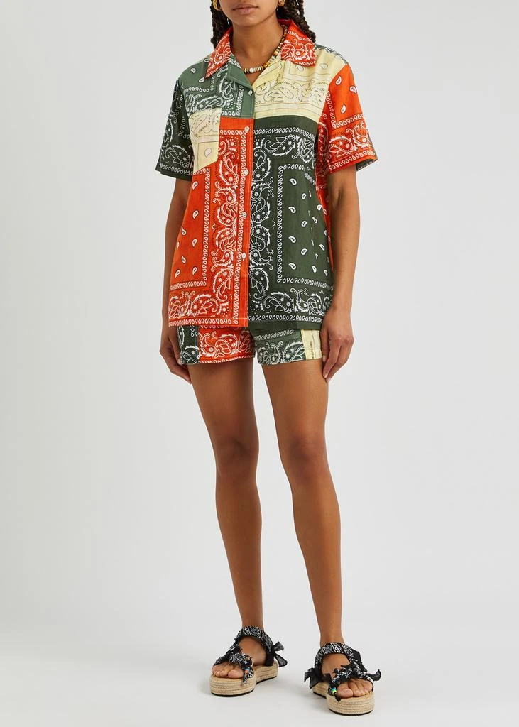 Arizona Love Bandana-print cotton shirt 3