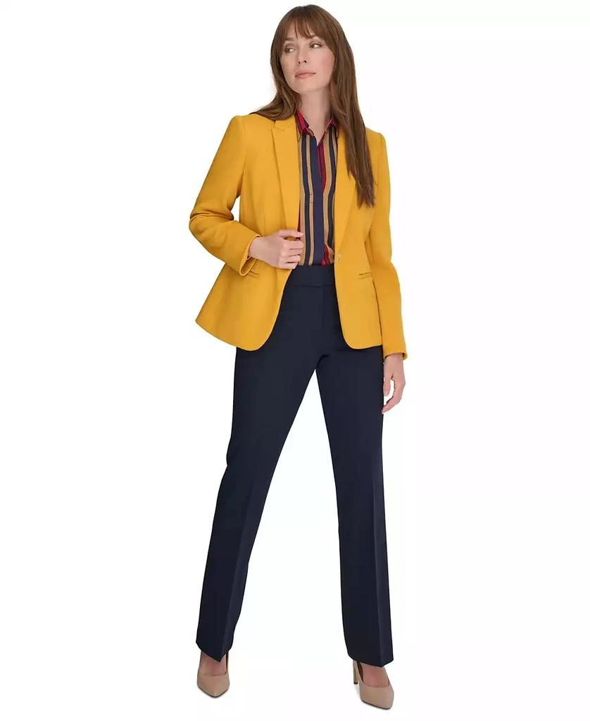 Tommy Hilfiger Women's One-Button Blazer 6