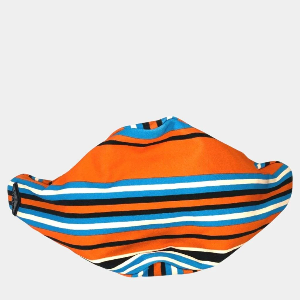 Prada Prada Orange Blue x Black stripe crossbody Bag 7