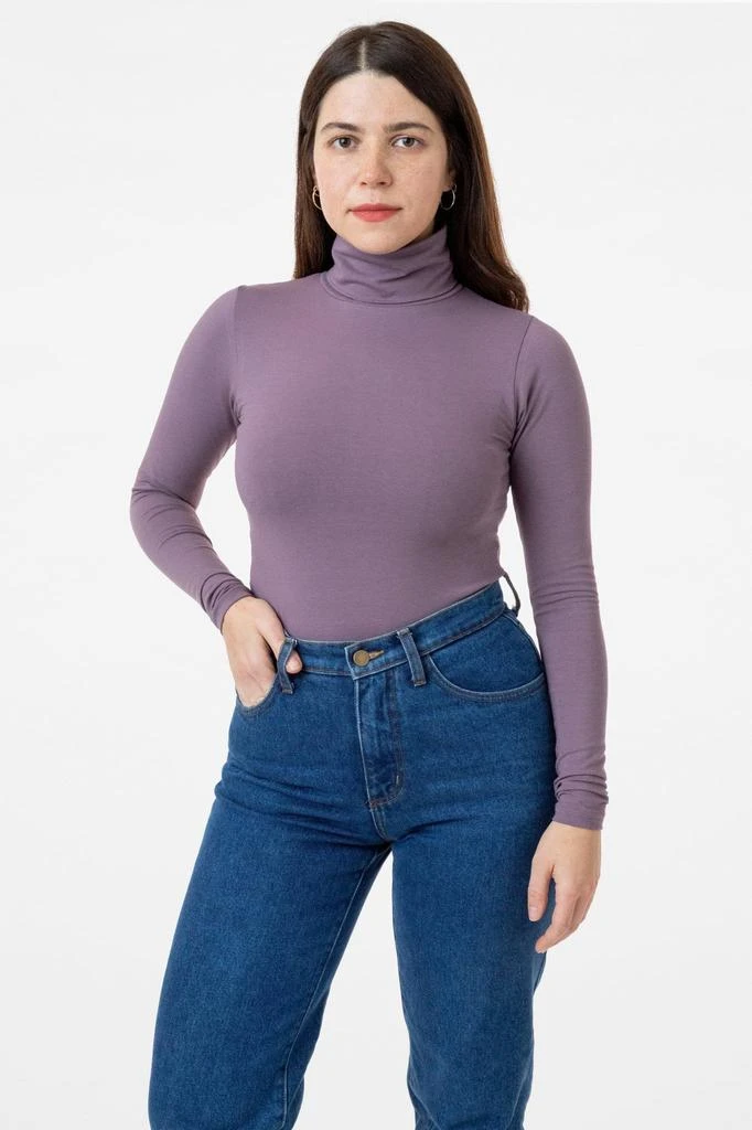 Los Angeles Apparel 8306 - Cotton Spandex Turtleneck 11