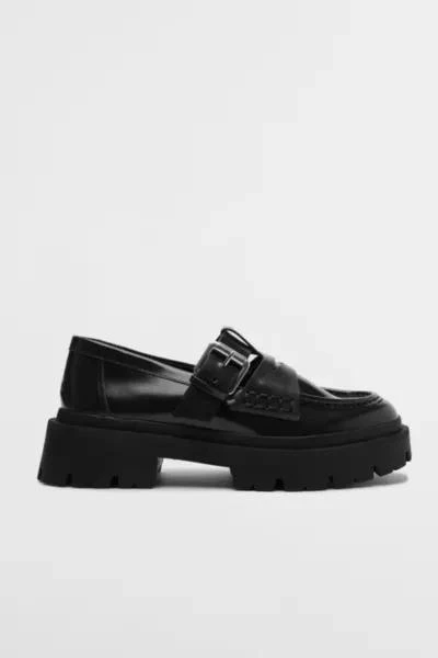 Schutz Schutz Leather Alana Leather Mary Jane Loafer 1