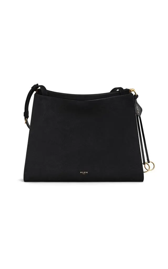 Alaïa ALAÏA Le Click Medium Nubuck Bag - Moda Operandi 1