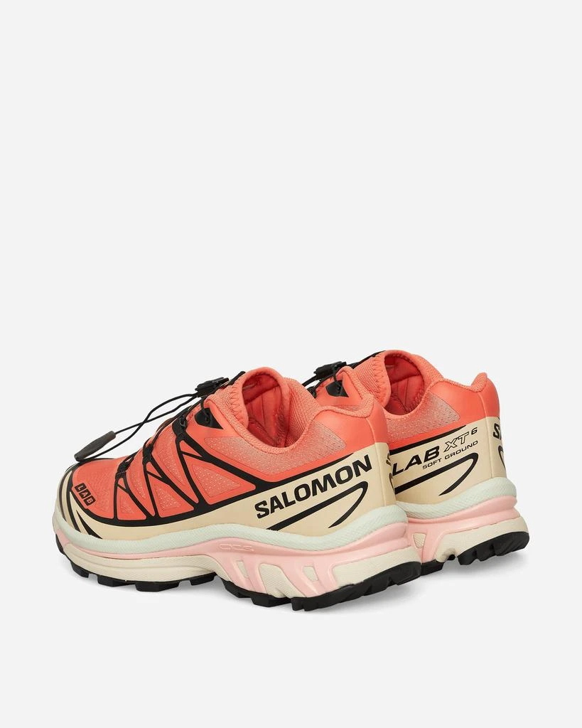 Salomon XT-6 Sneakers Living Coral / Black / Cement 4