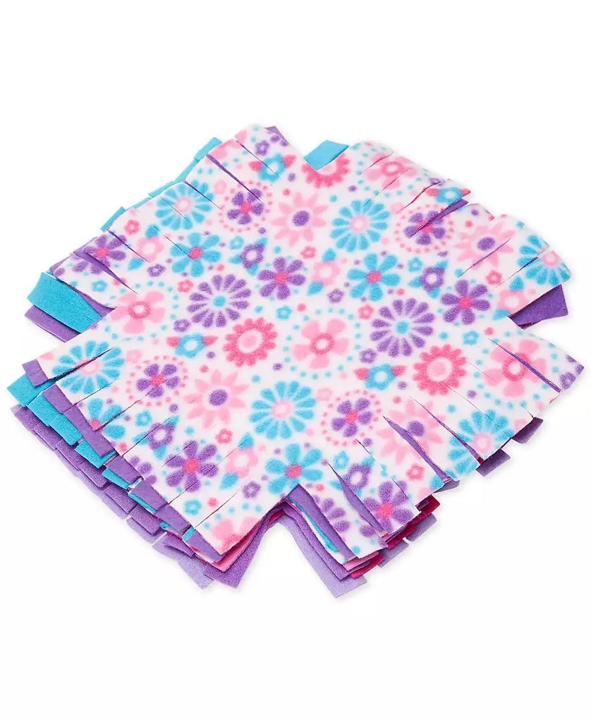 Melissa & Doug Melissa & Doug Created by Me Flower Fleece Quilt No-Sew Craft Kit 1