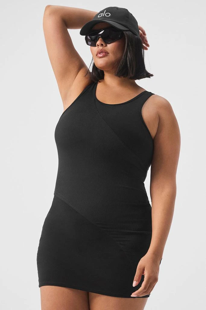 Alo Yoga Alosoft Sunbeam Dress - Black 5