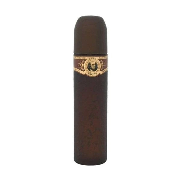 cuba Brown Cologne for Men Eau de Toilette Spray 3.4 oz 1
