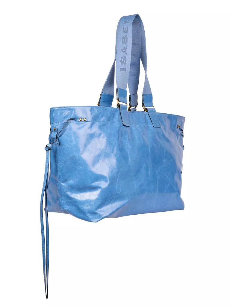 Isabel Marant Wardy Patent Leather Tote Bag 4