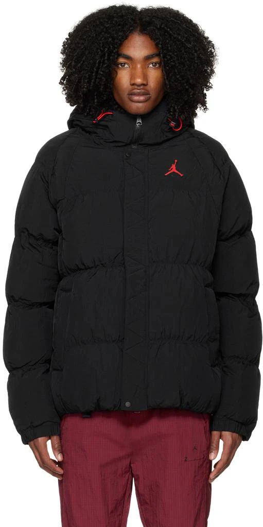 Nike Jordan Black Essential Puffer Jacket 1