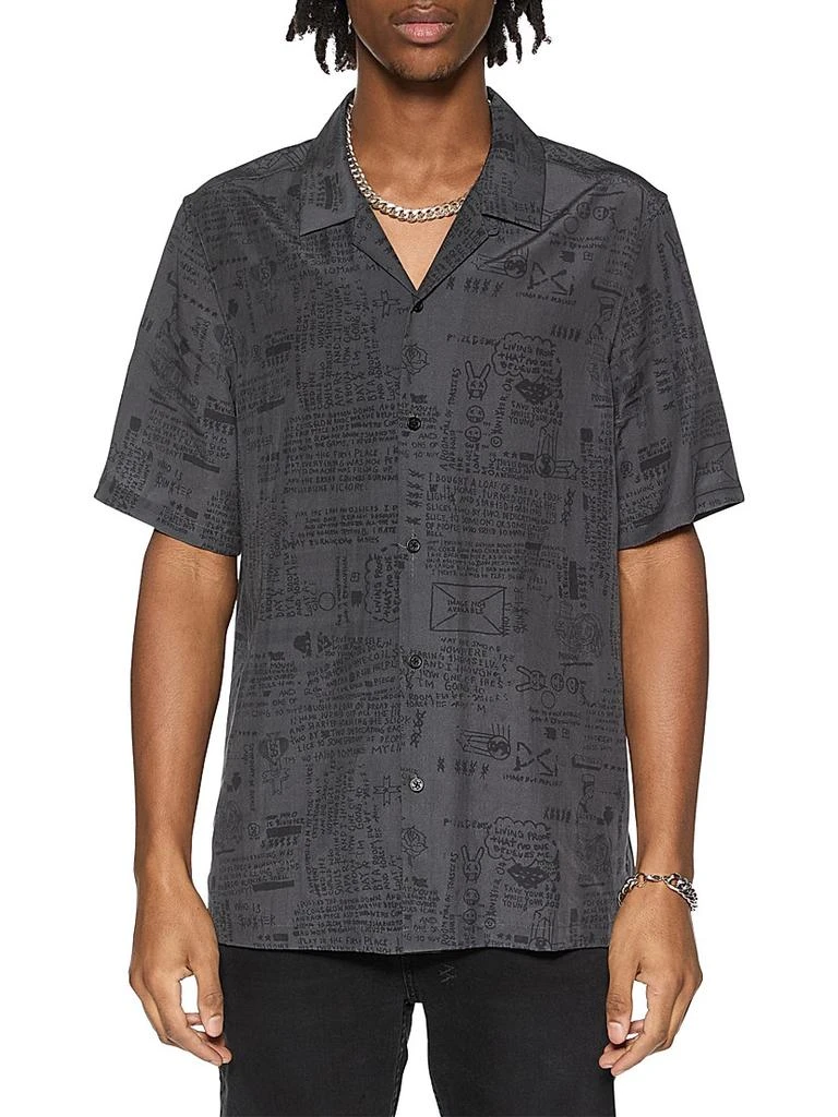 Ksubi Verses Resort Printed Short-Sleeve Shirt 1