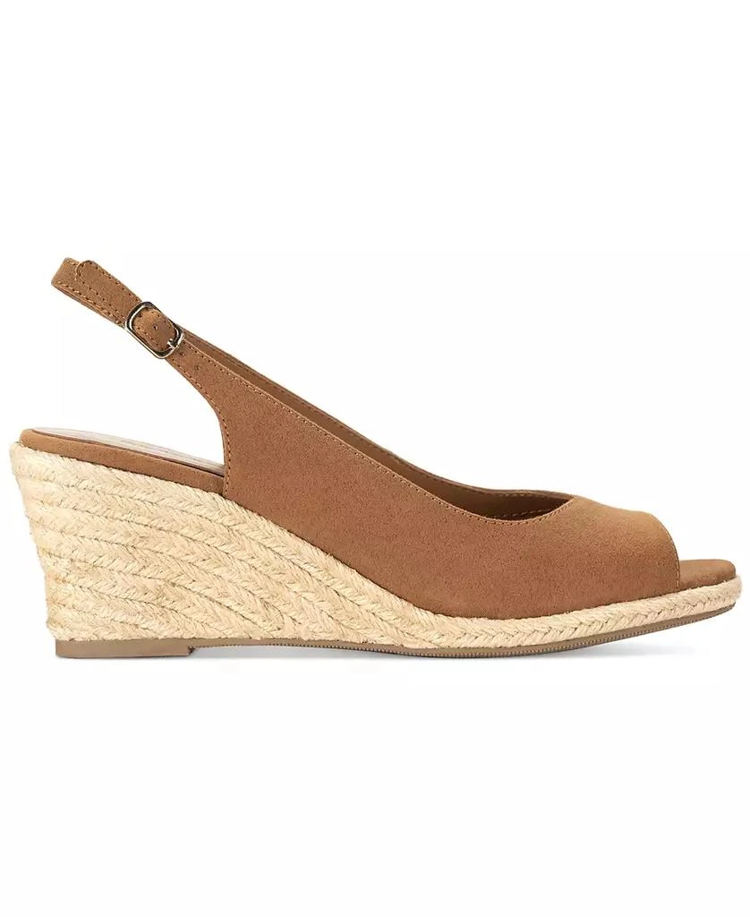 Style & Co Women's Darlitaa Peep Toe Slingback Wedge Pumps, Created for Macy's 2