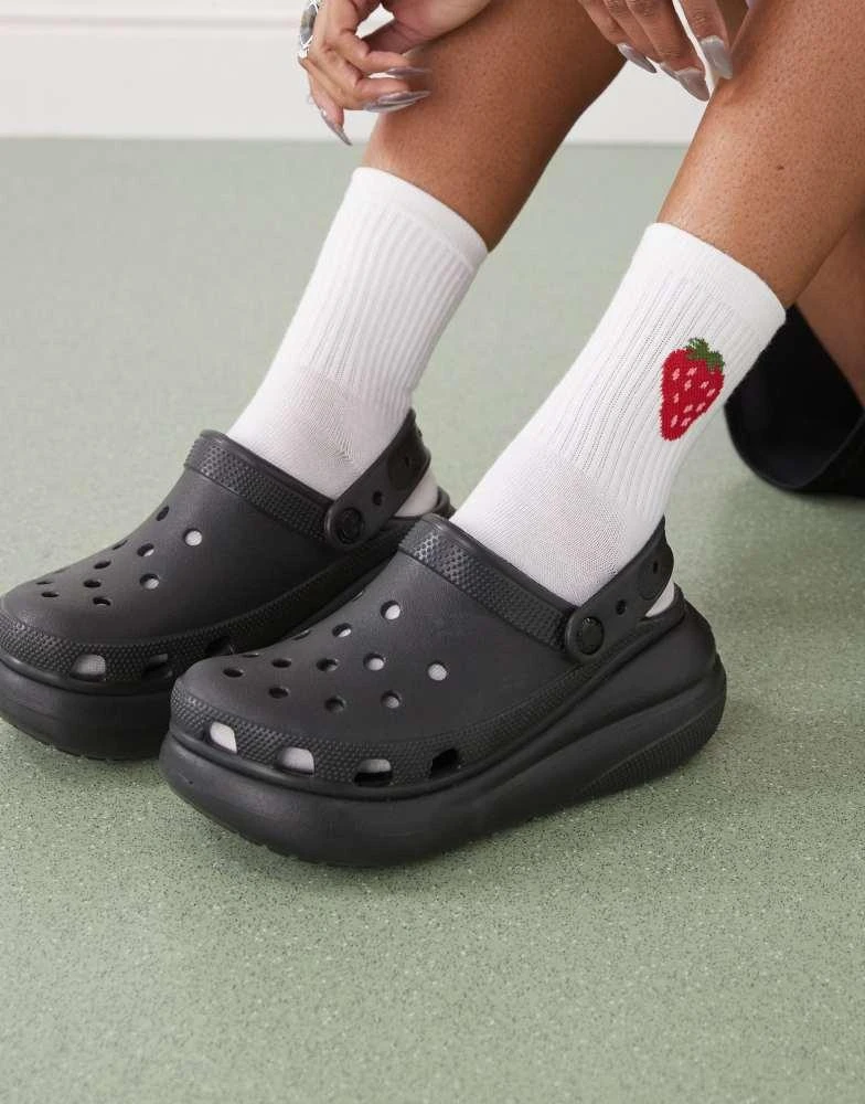 Crocs Crocs classic crush clogs in black
