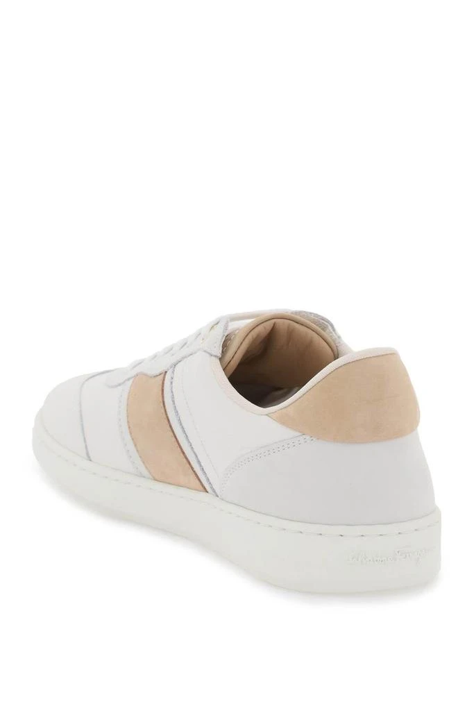 FERRAGAMO LEATHER SNEAKERS 2