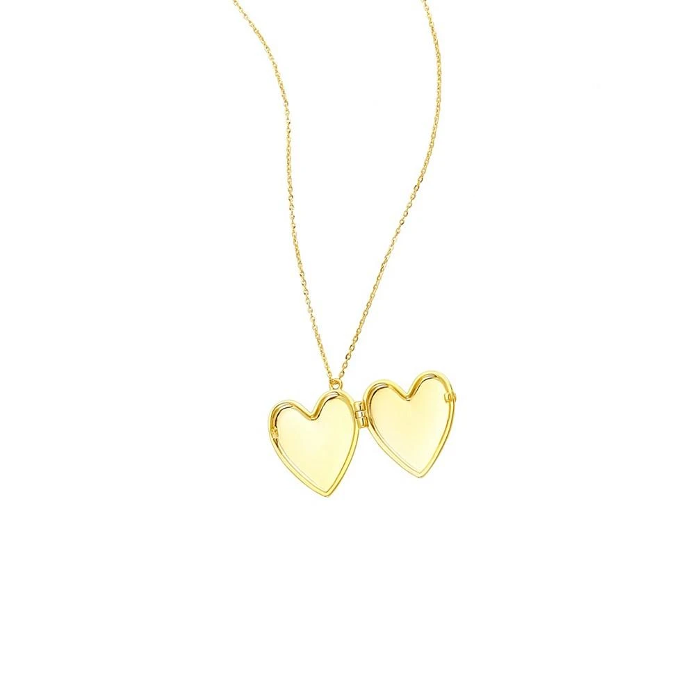 ADORNIA Heart Locket Necklace 2