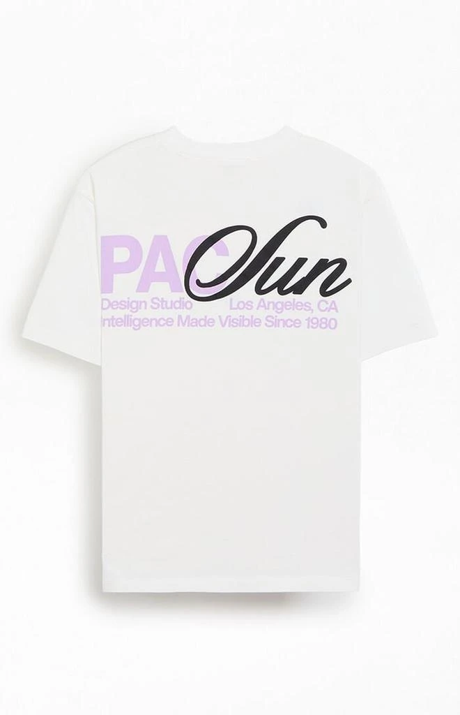 PacSun White Studio T-Shirt 1