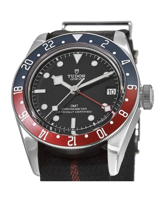 Tudor Tudor Black Bay GMT Automatic Black Dial Fabric Strap Men's Watch M79830RB-0003 2