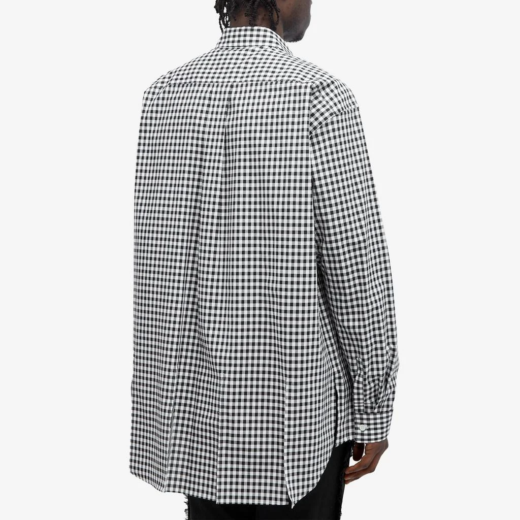 Comme des Garcons Comme des Garçons Black Gingham Check Shirt 3