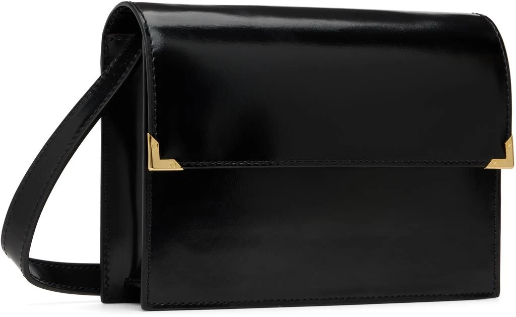 Ernest W. Baker Black Patent Leather Bag 2
